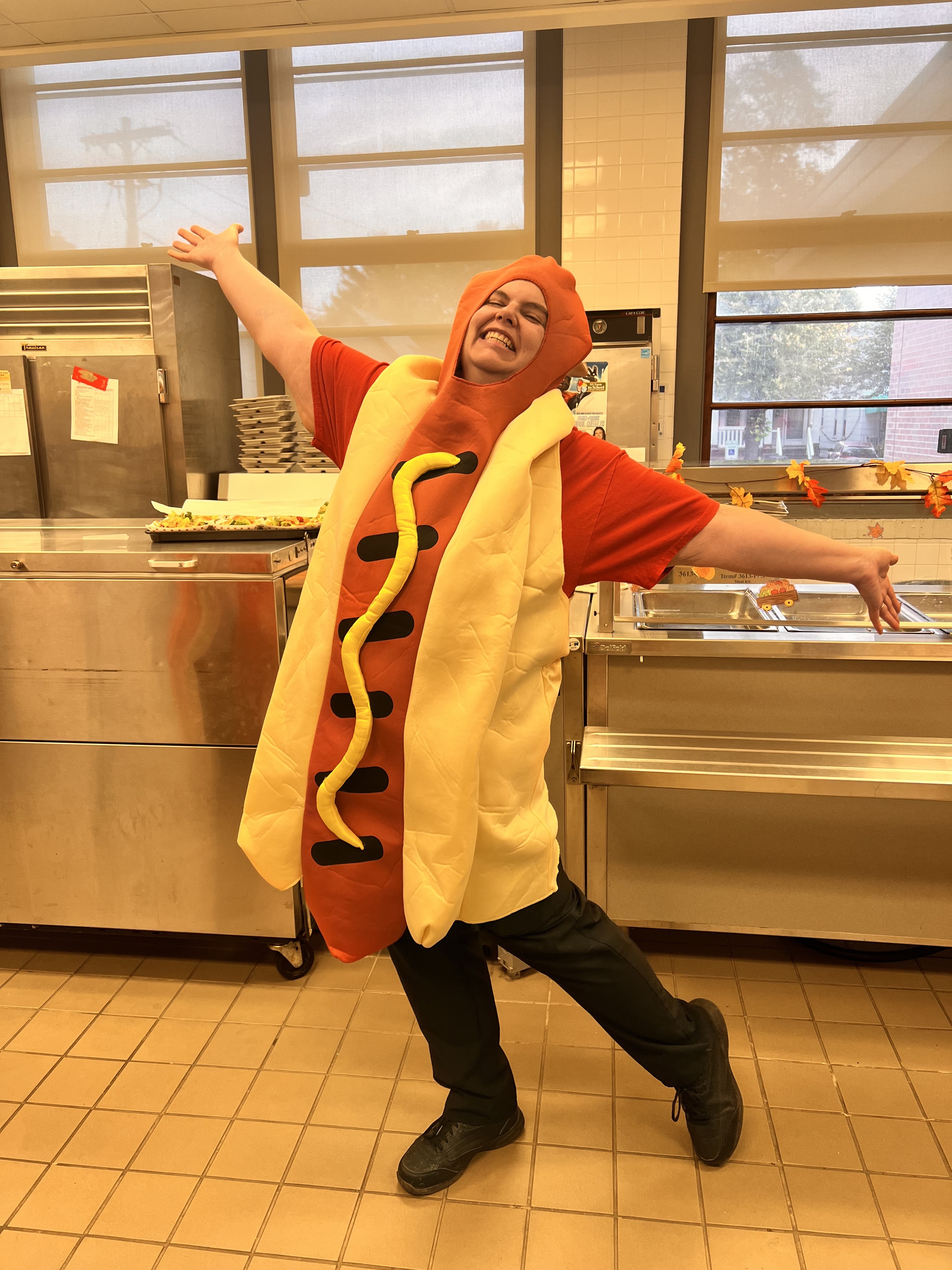 School 43 - Staffed dressed for Halloween 10.31.25