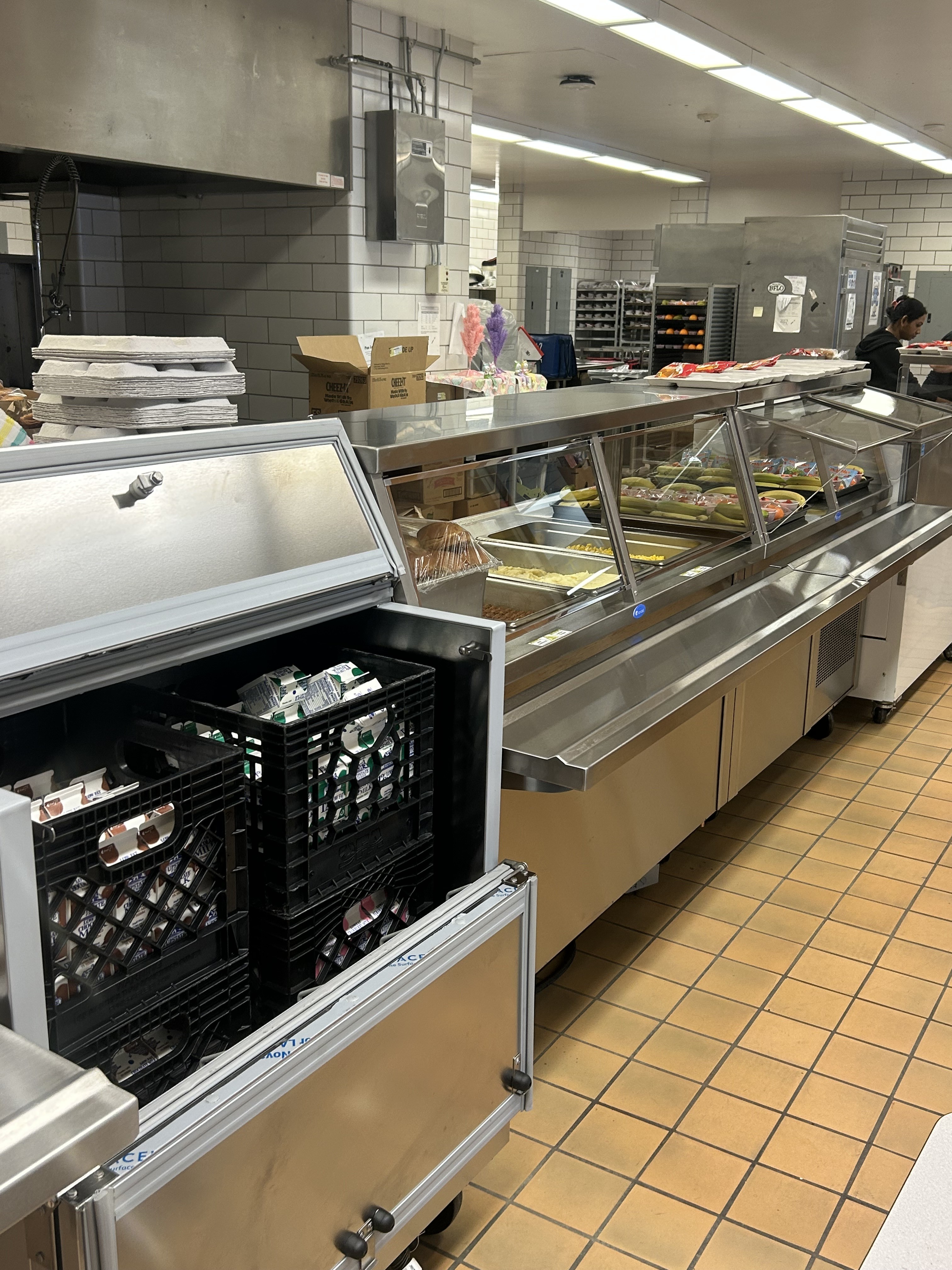 School 93 - New Serving Lines