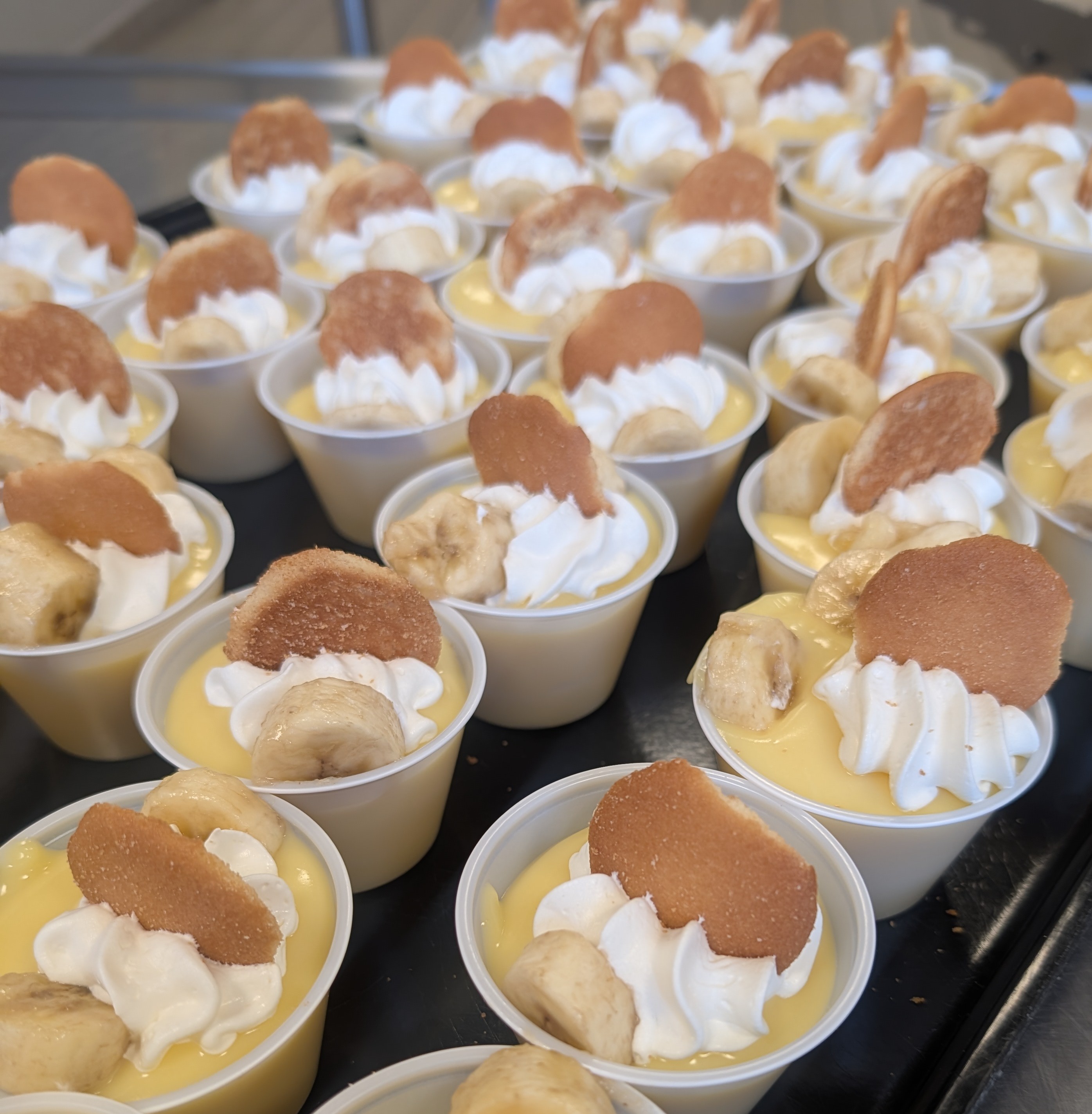 School 305- Banana pudding served on 2.27.26