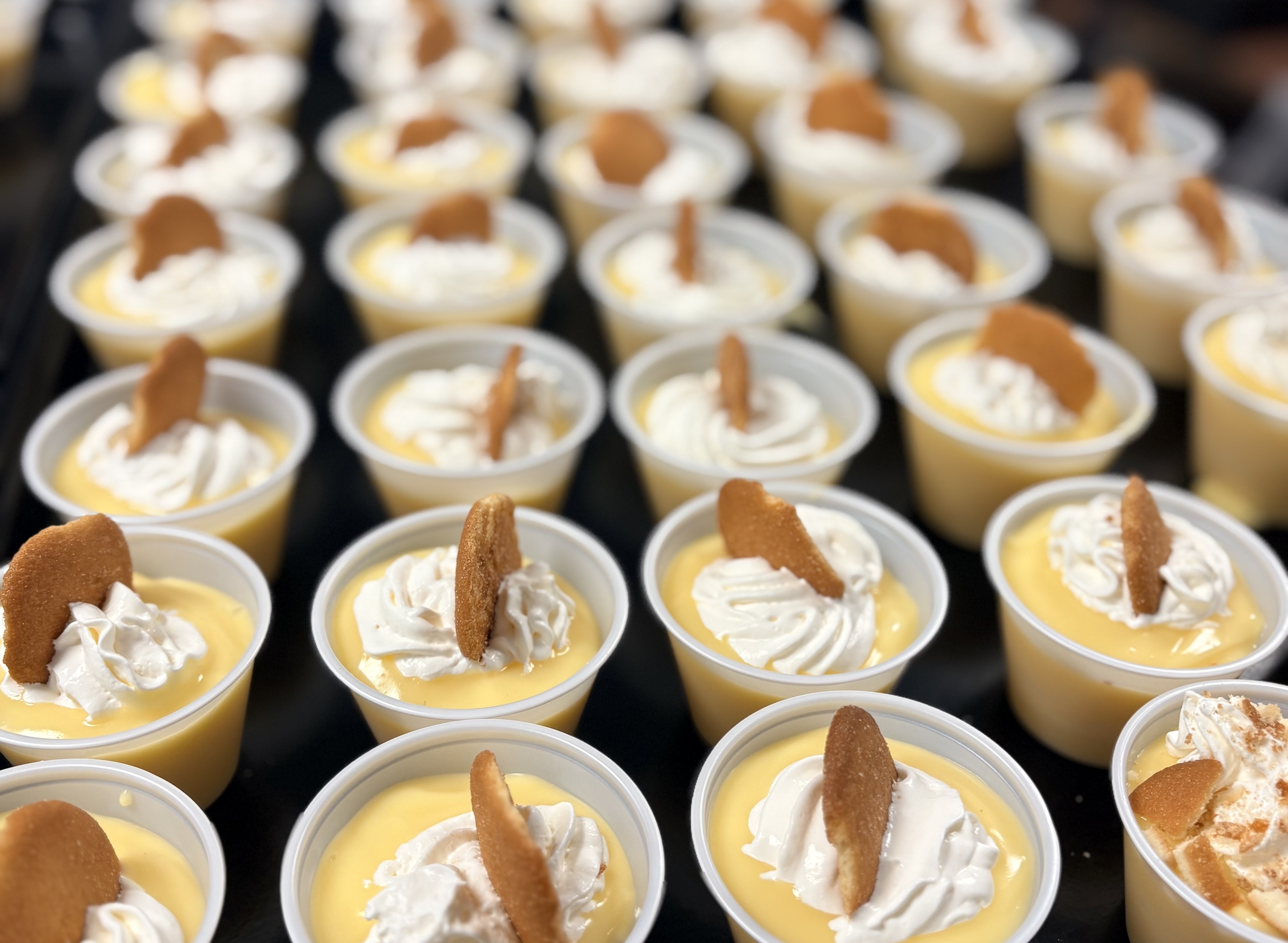 School 198- Banana pudding served on 2.27.26