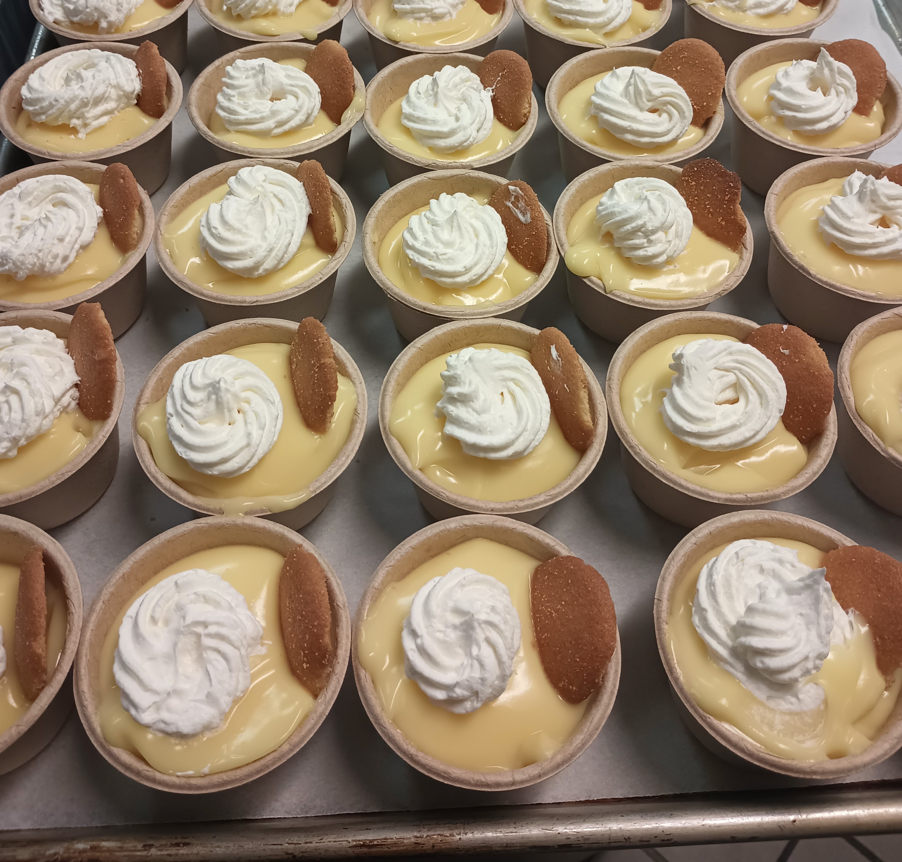 School 79- Banana pudding served on 2.27.26