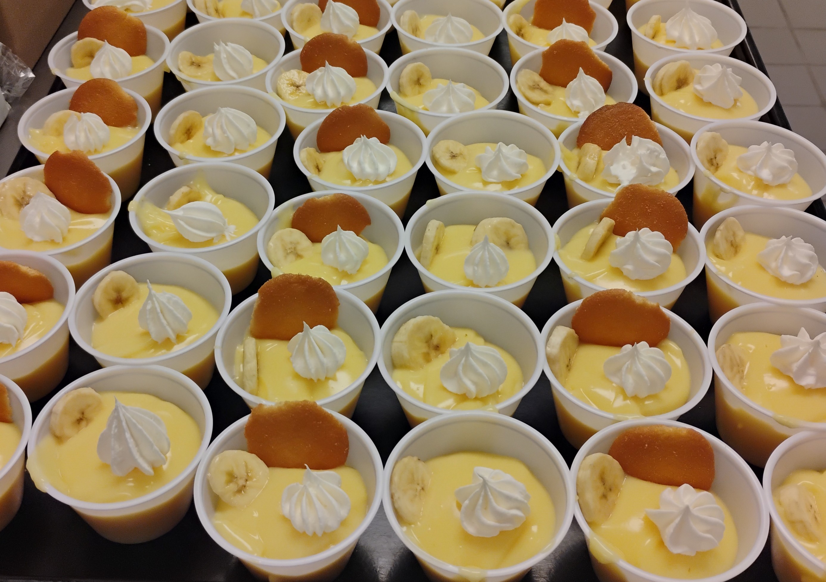 School 81- Banana pudding served on 2.27.26