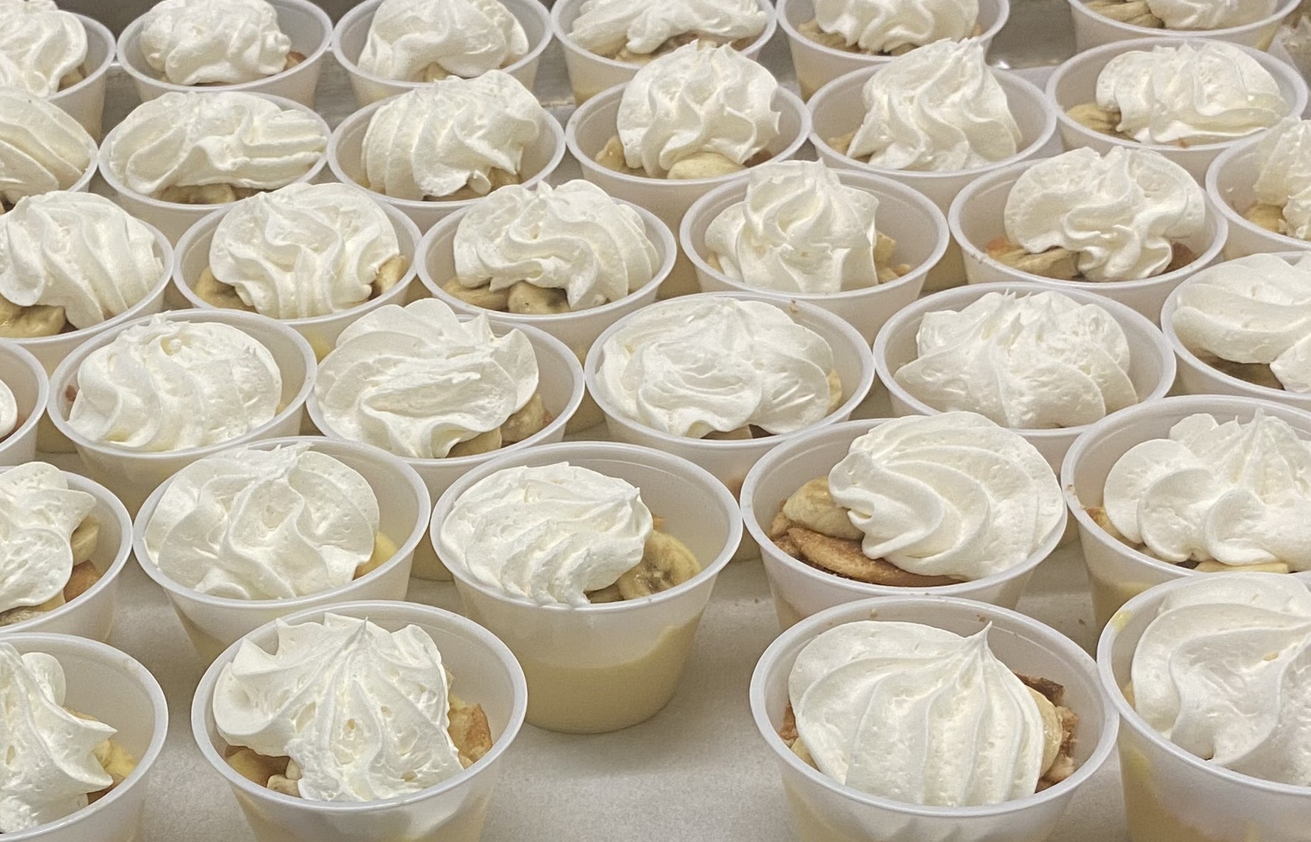 School 92- Banana pudding served on 2.27.26