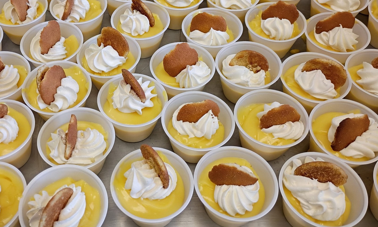 School 61- Banana pudding served on 2.27.26