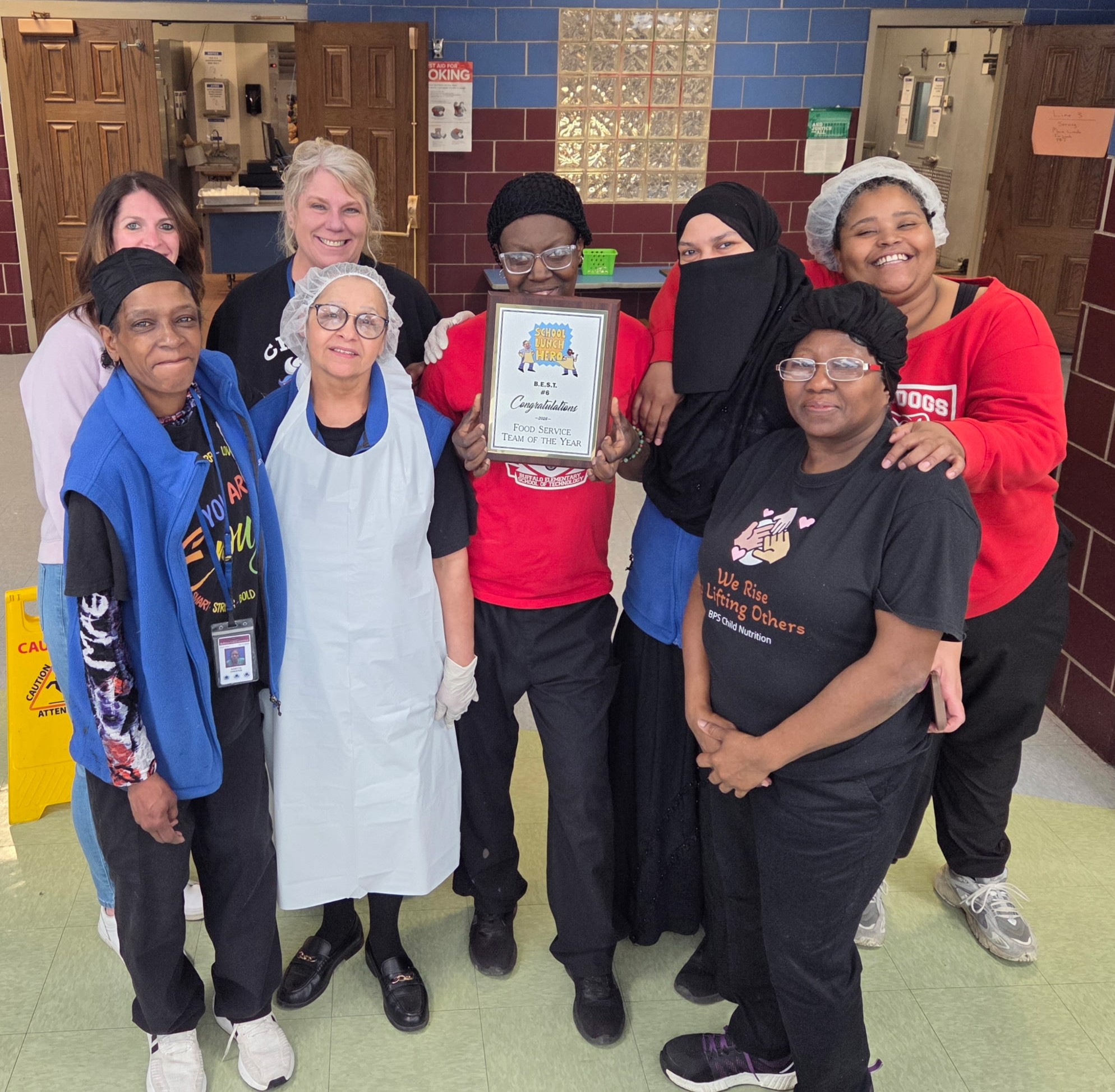 School 6 Food Service Team of the YR SLHD 2026