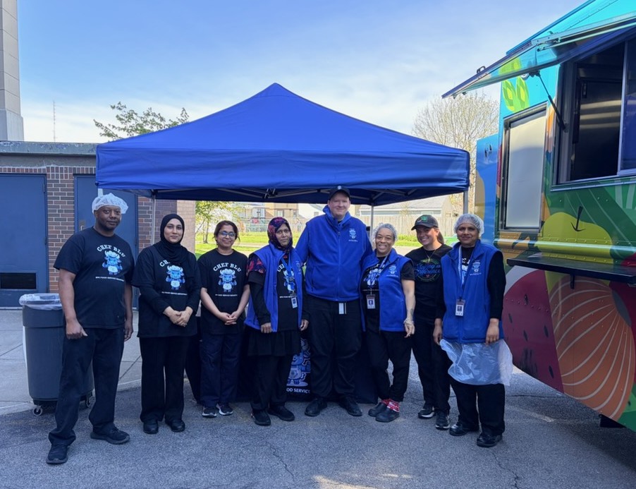 Food Truck at School 301 Food Service Staff 5.12.26
