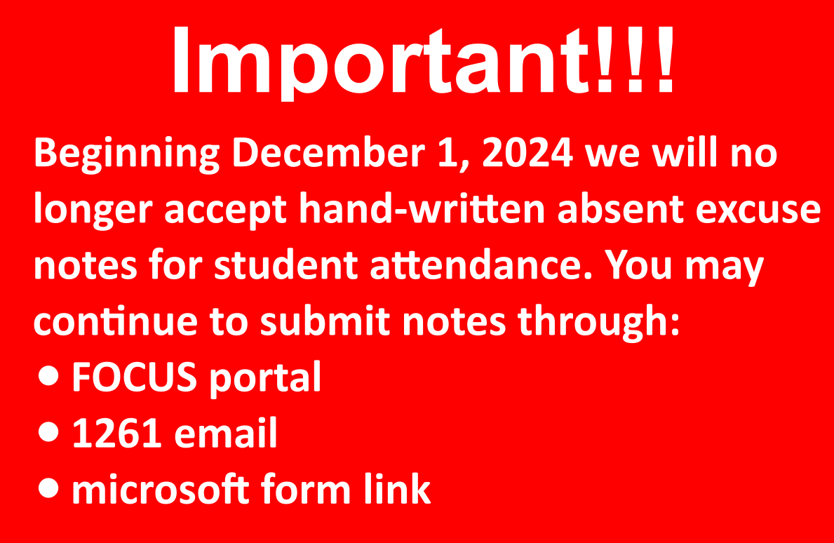 Attendance Notice