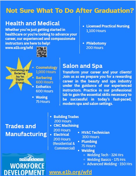 Erie 1 BOCES Workforce Development Program.