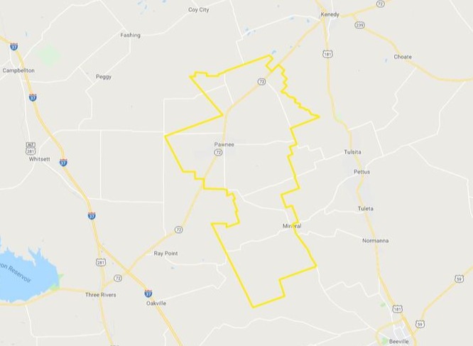 PAWNEE ISD BOUNDARY MAP