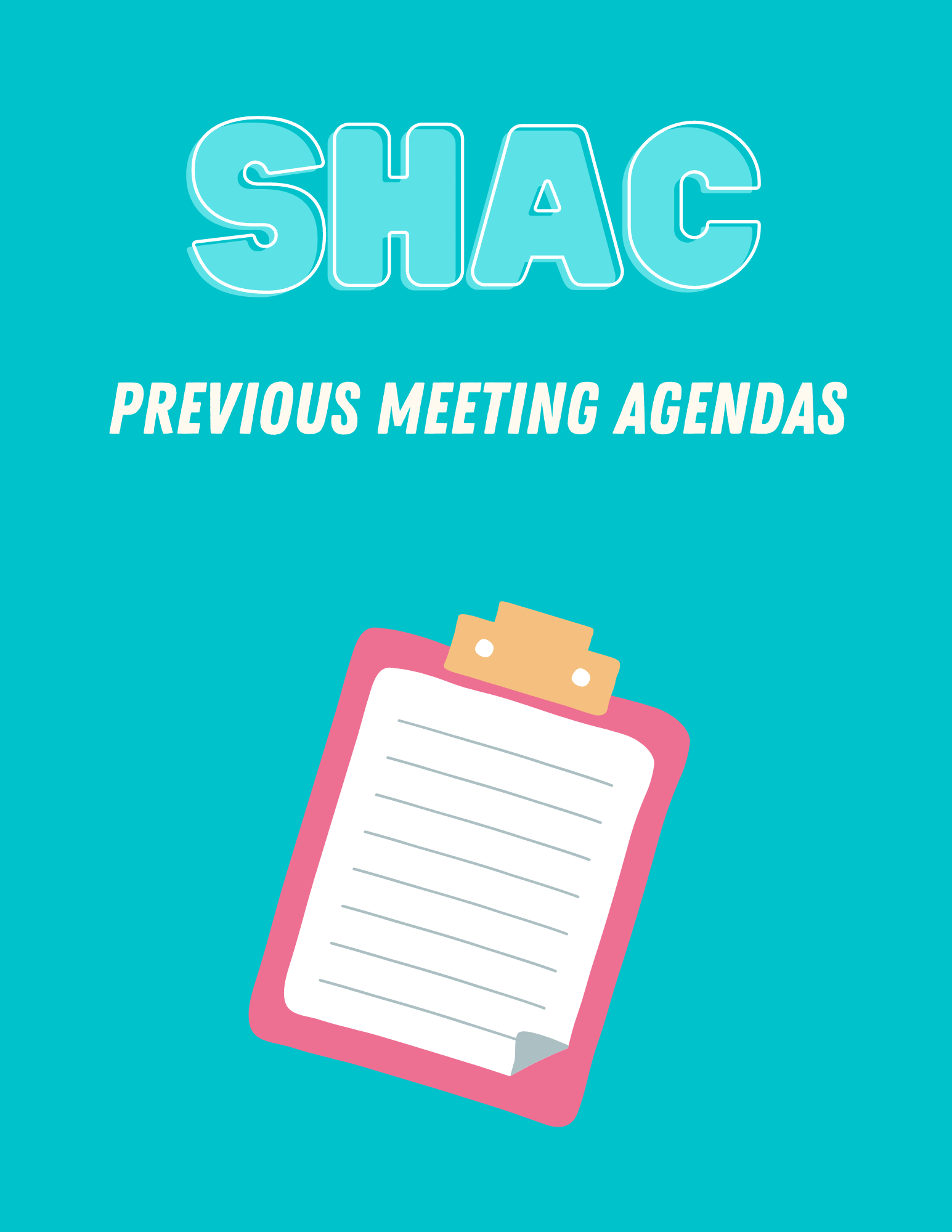 previous meeting agendas