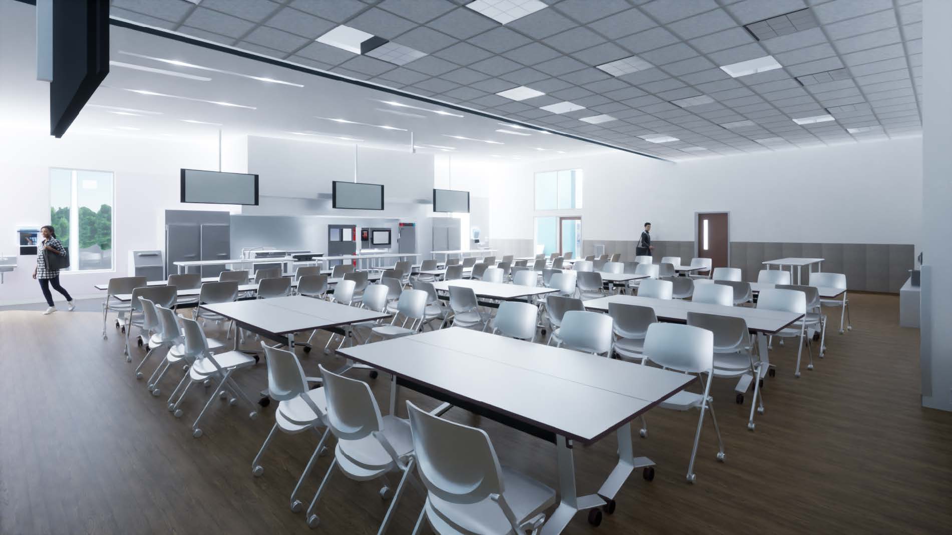 Central Commissary Rendering of Test Kitchen