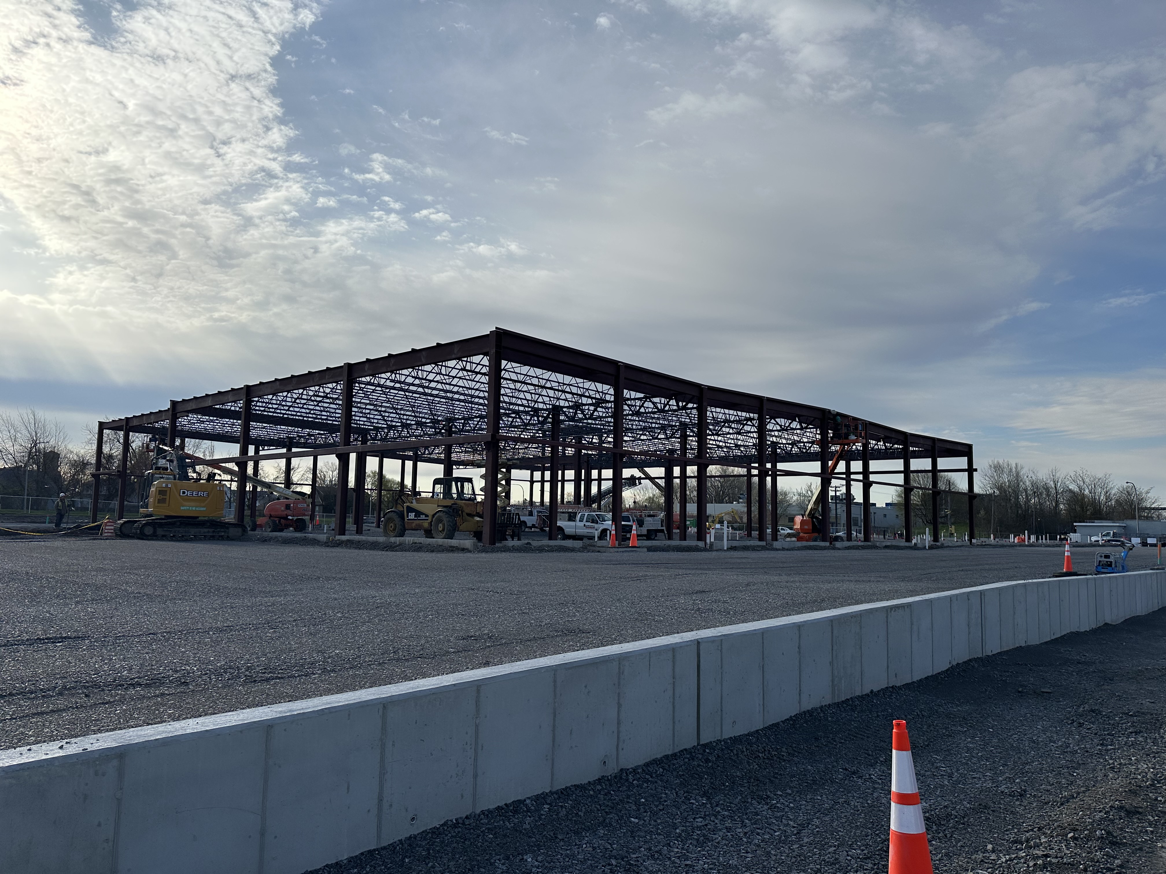Construction Site of Central Commissary