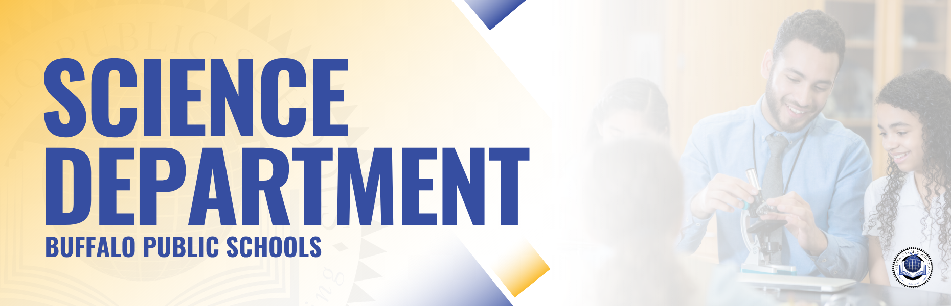 Science Department Banner with BPS Logo