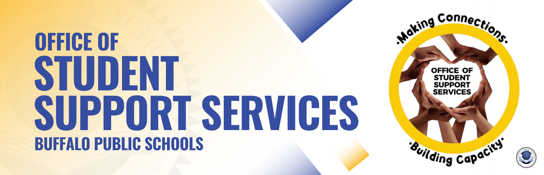 Office of Student Support Services Buffalo Public Schools SSS- Logo Banner