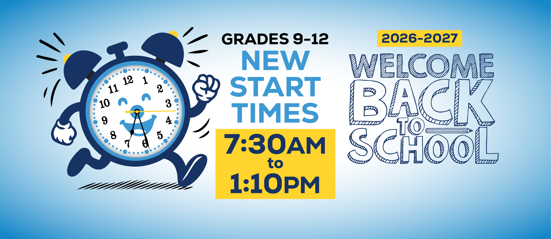 New Start Times