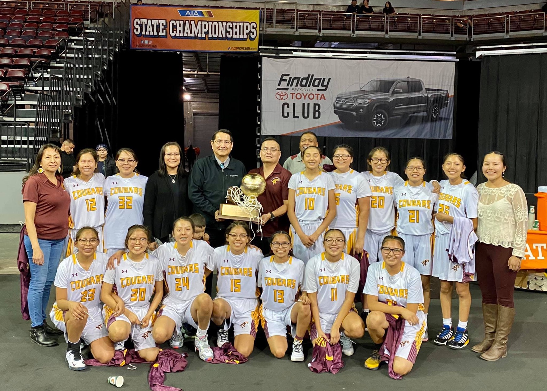 2019-2020 Girls State Basketball Champions