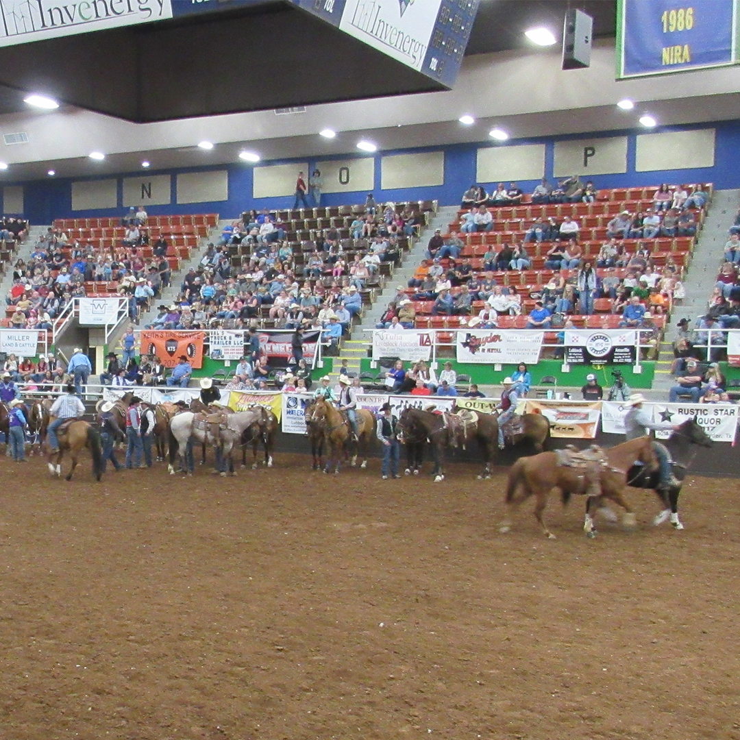 Coliseum arena for rodeo
