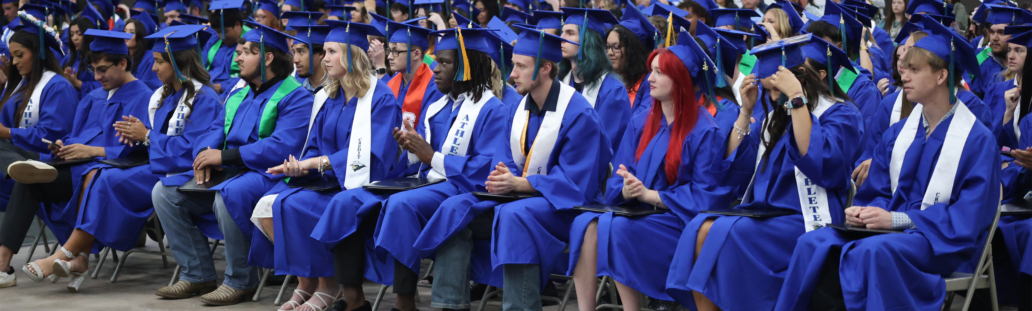 Students at 2025-2026 WTC graduation
