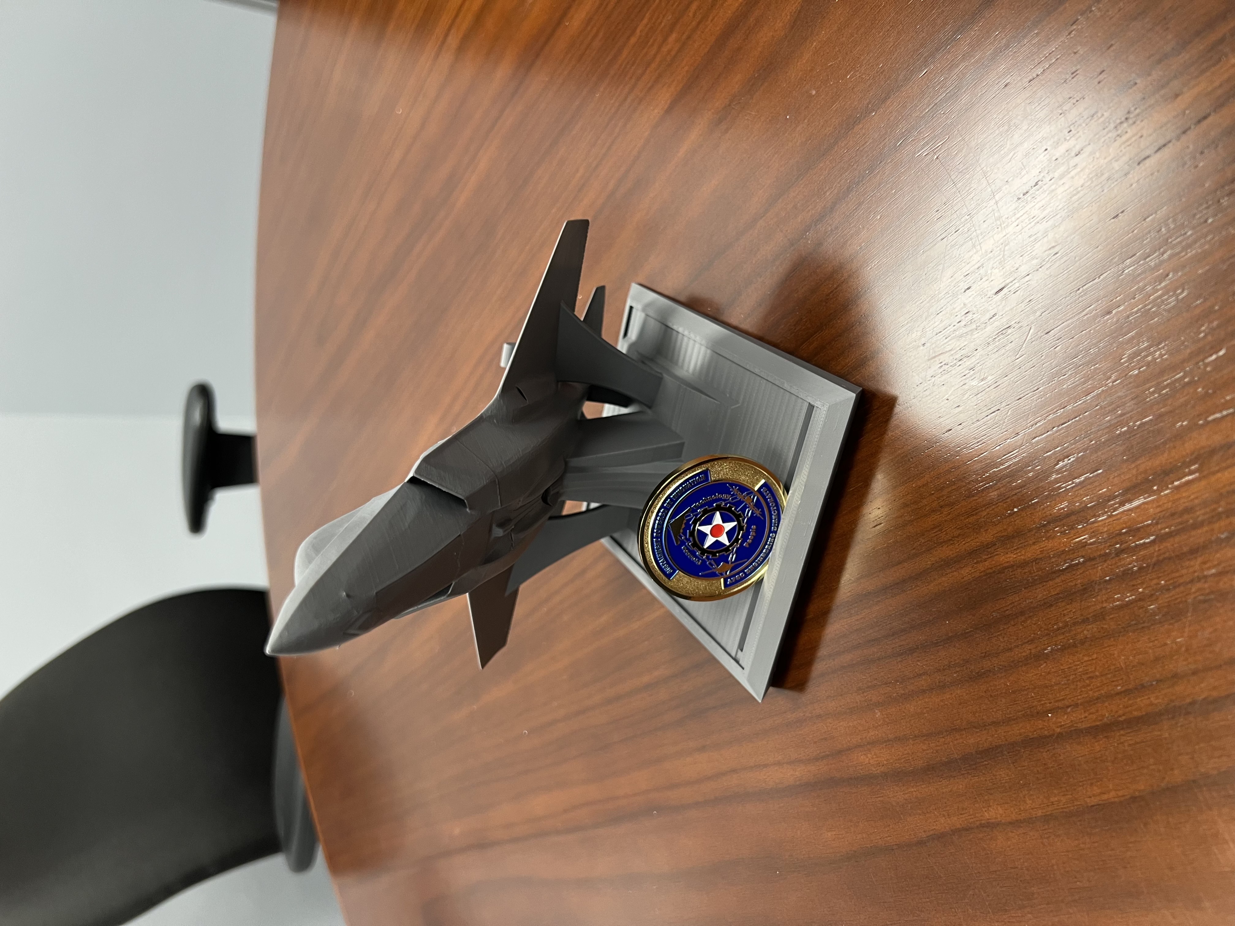 Phone holder with coin