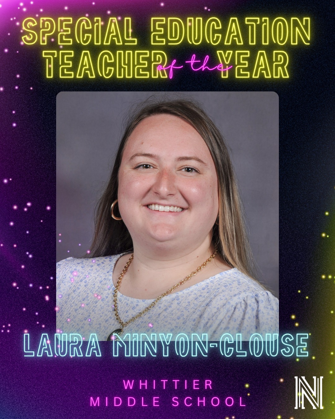 Laura Minyon-Clouse Special Education Teacher of the Year