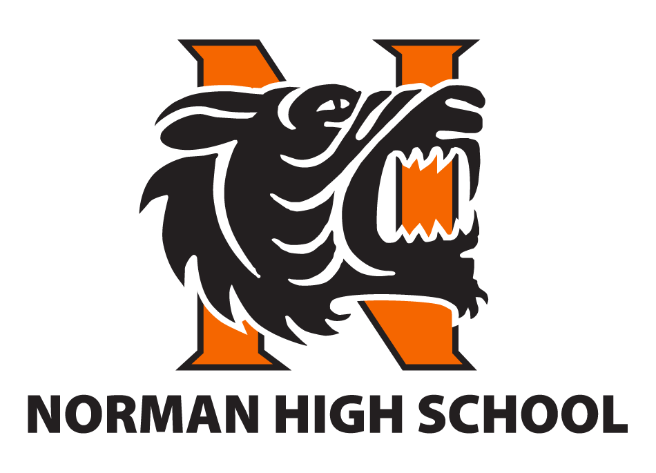 A logo shows an angry black and white cat face with "N" in orange on a black background. Below it reads "NORTHERN HIGH SCHOOL."