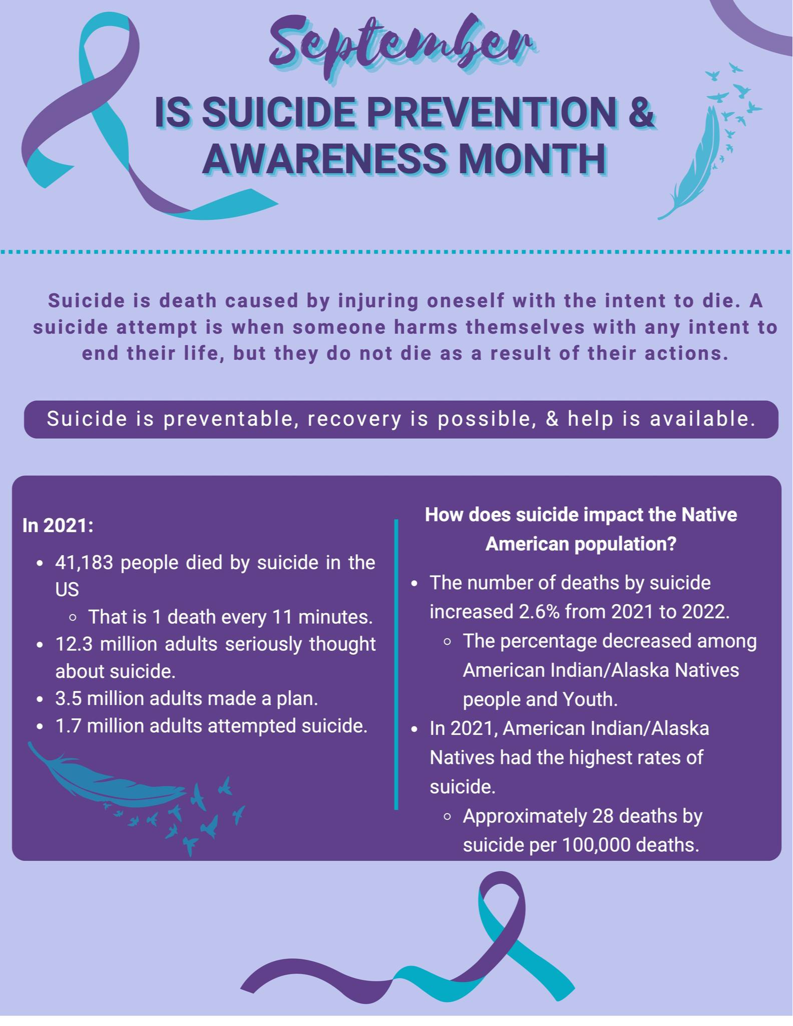 Suicide prevention month
