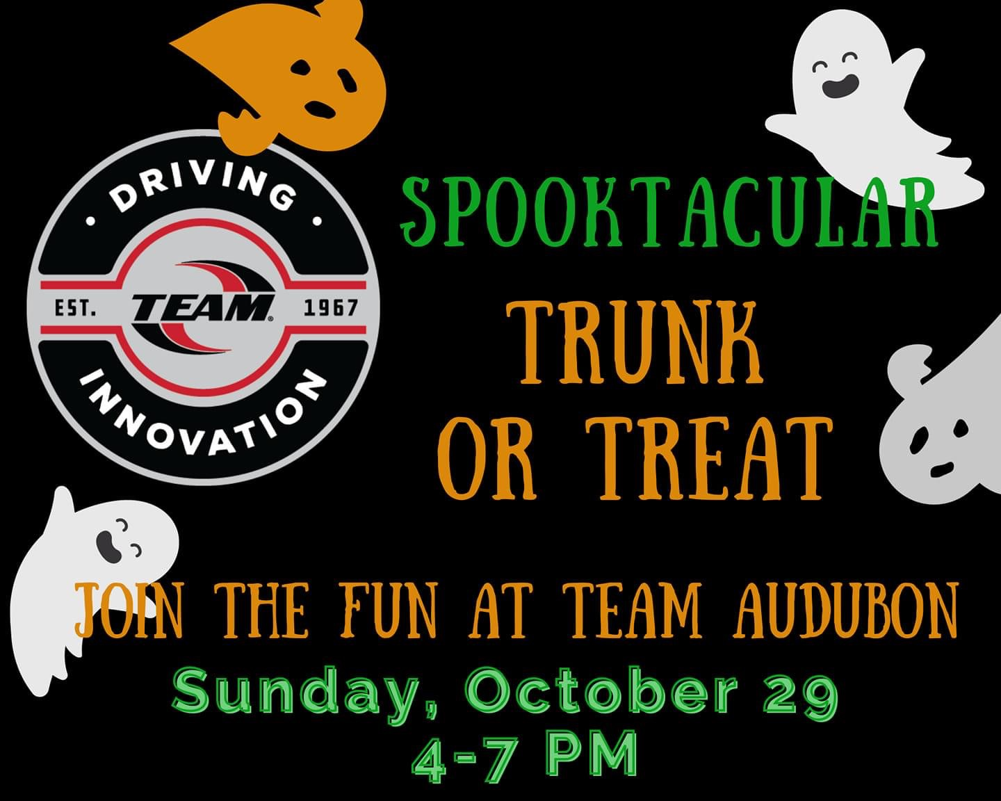 Spooktacular trunk or treat