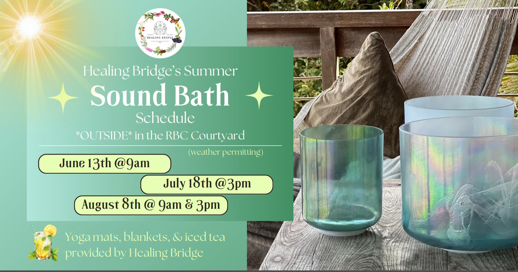 Healing Bridge's Summer Sound Bath