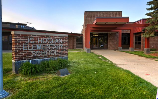 hoglan elementary school from the outside