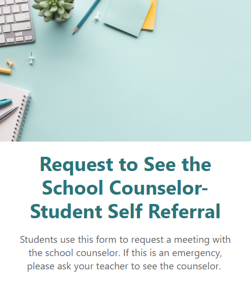 Student Request Form