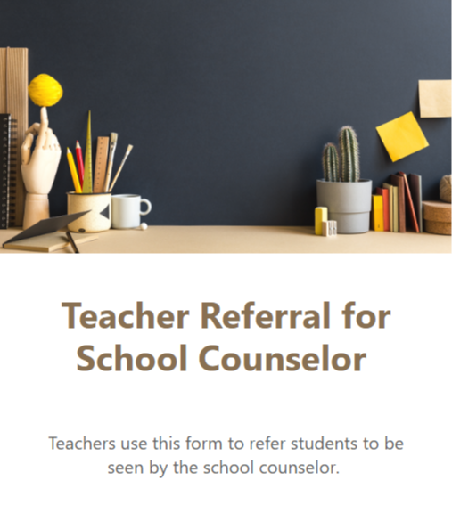 Student Request Form