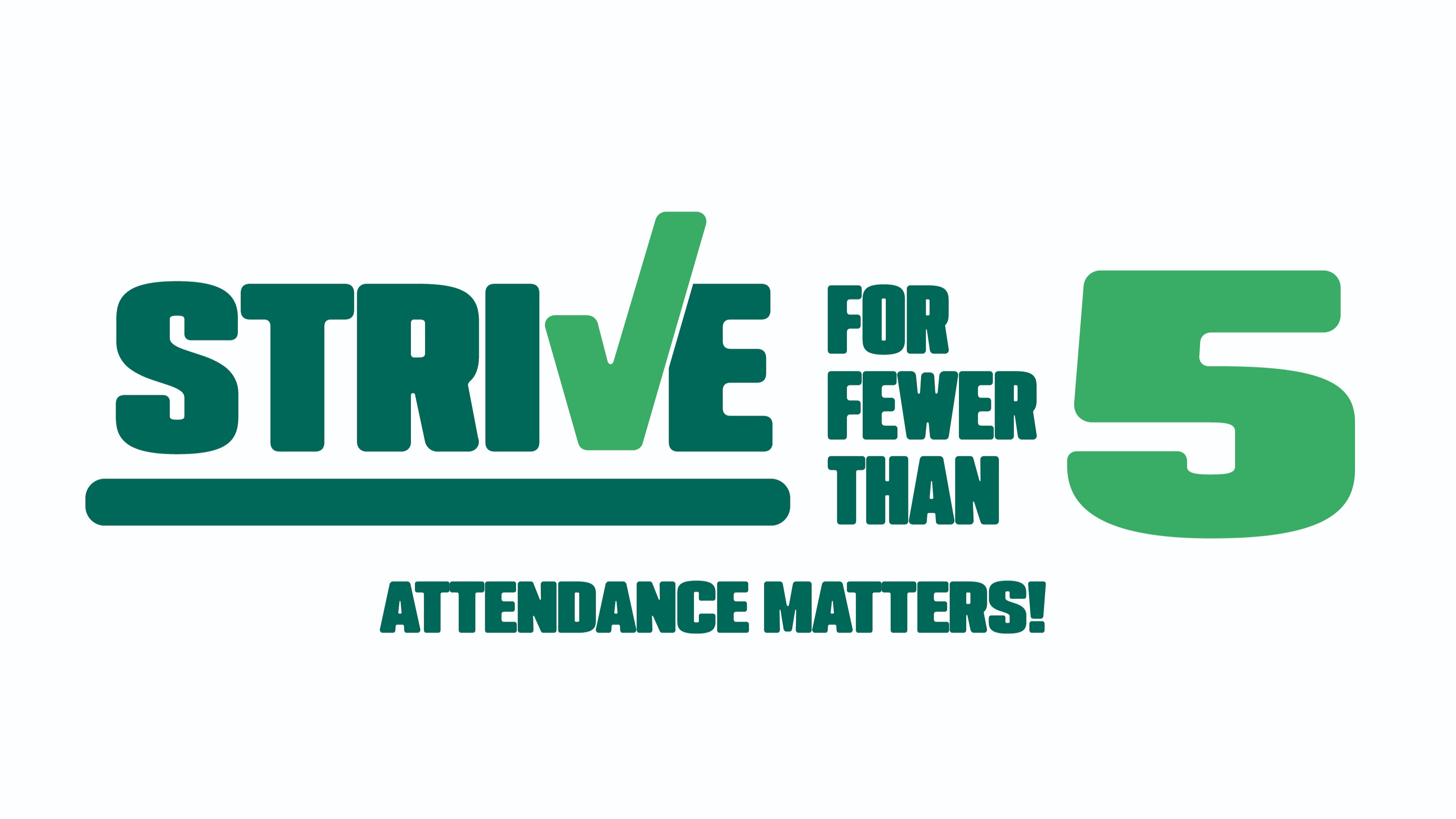 Strive for Fewer than 5 logo