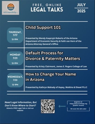 Free Legal Talks Offered by AZCourtHelp