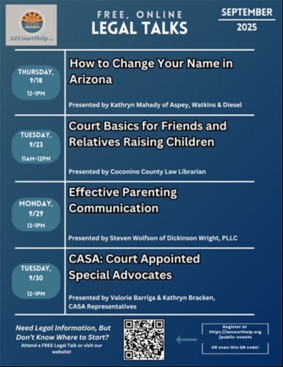 Free Legal Talks Offered by AZCourtHelp