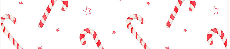 candy canes and stars background image