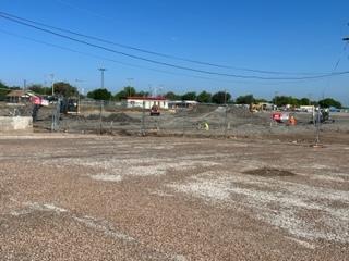 Leveling the ground begins 2-4-2023