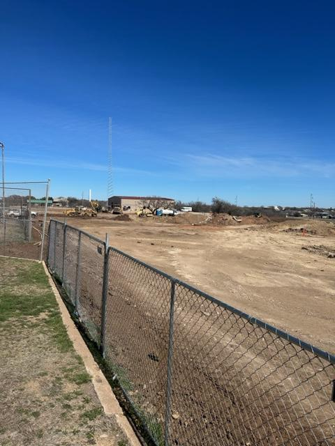 Leveling the ground begins 2-4-2023