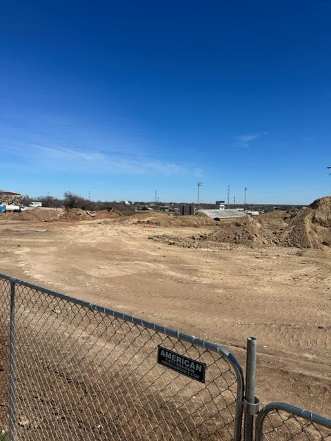 Leveling the ground begins 2-4-2023