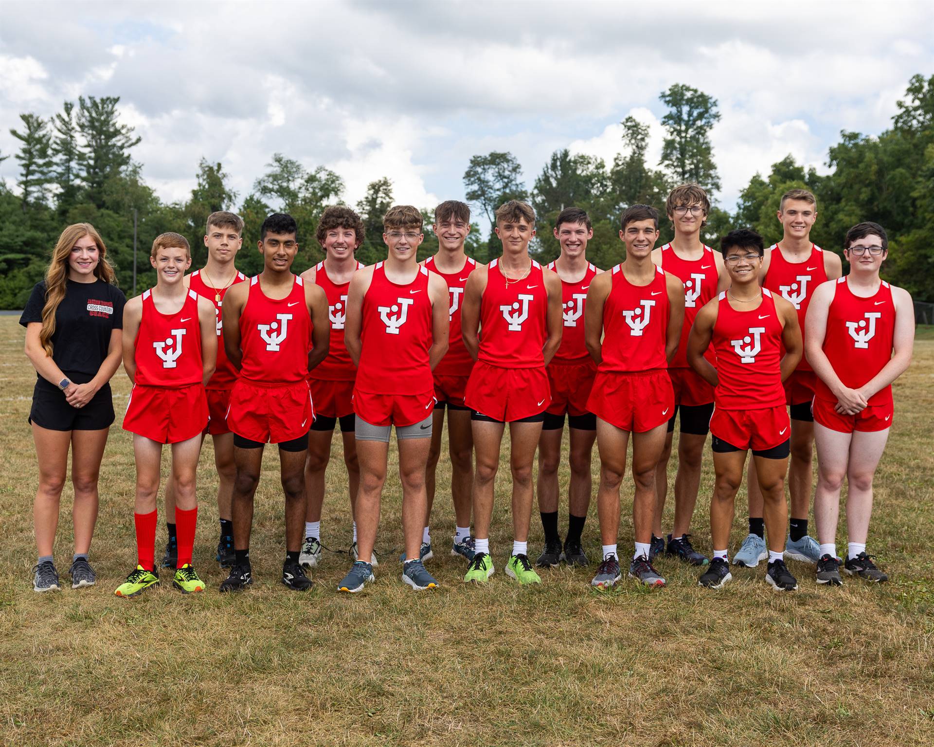 Boys Cross country team