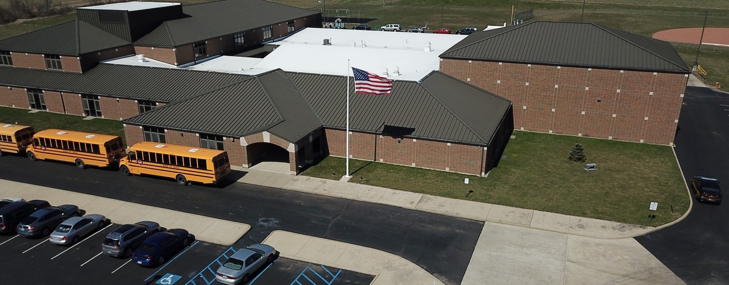 Drone photo of Southview Elementary