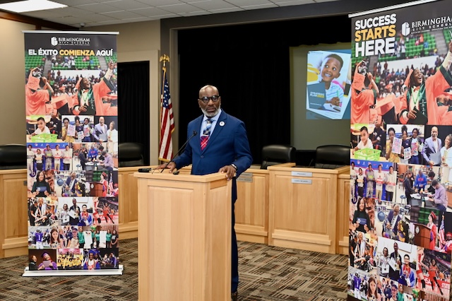 Dr. Sullivan speaks at press conference