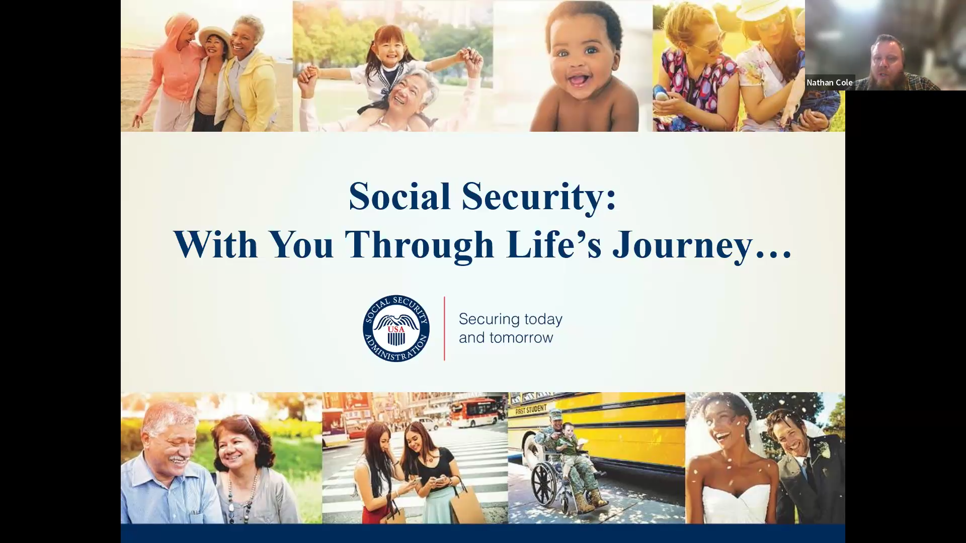 Social Security - With you through Life's Journey...