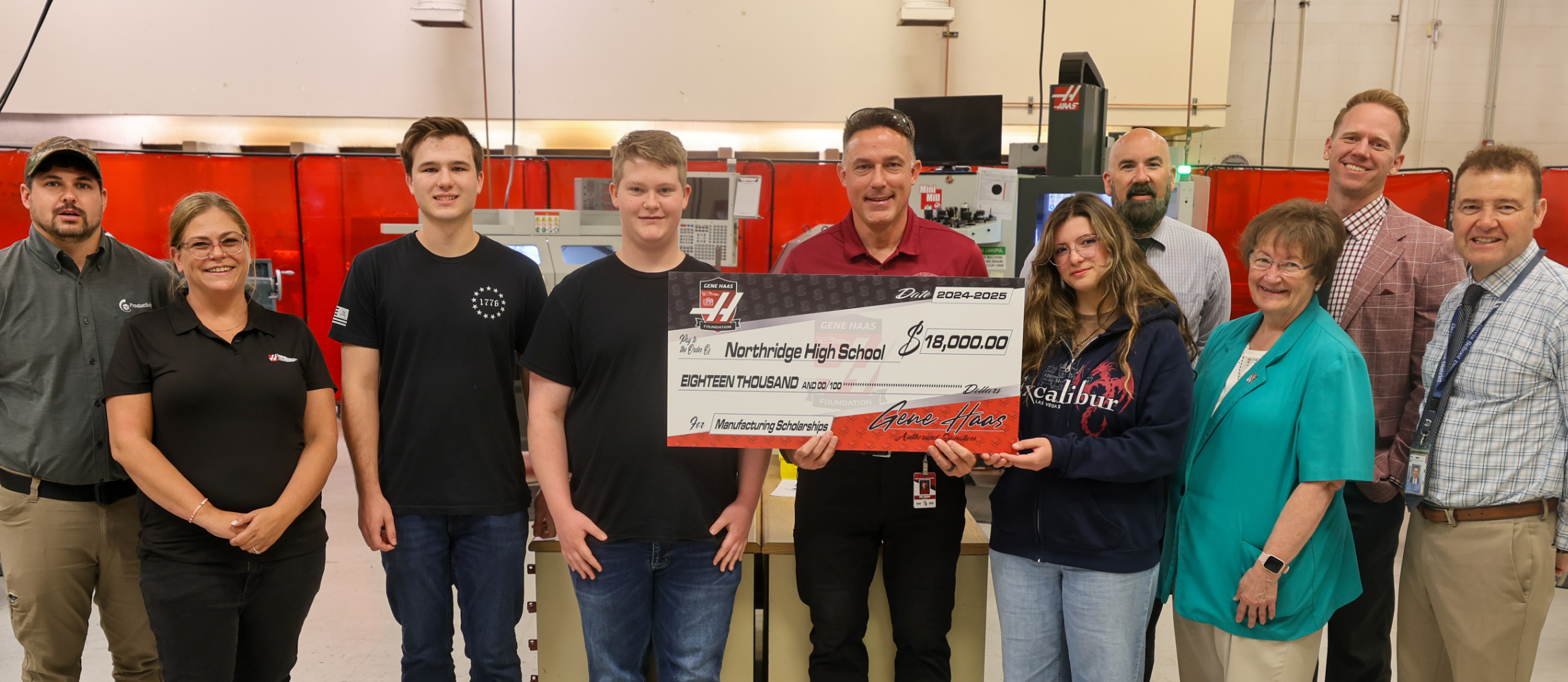 Northridge High awarded grant to grow manufacturing careers.