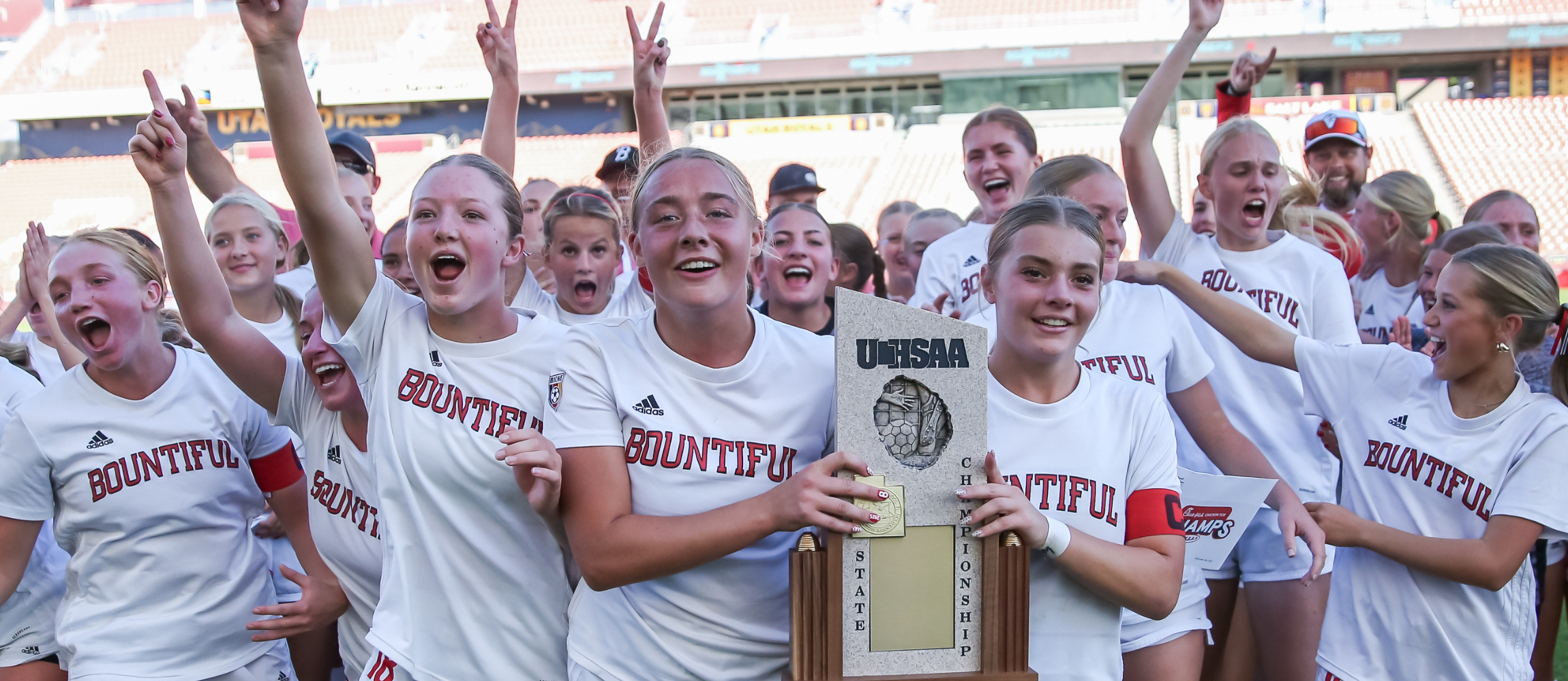 Redhawks swoop in and take 5-A championship in girls soccer.