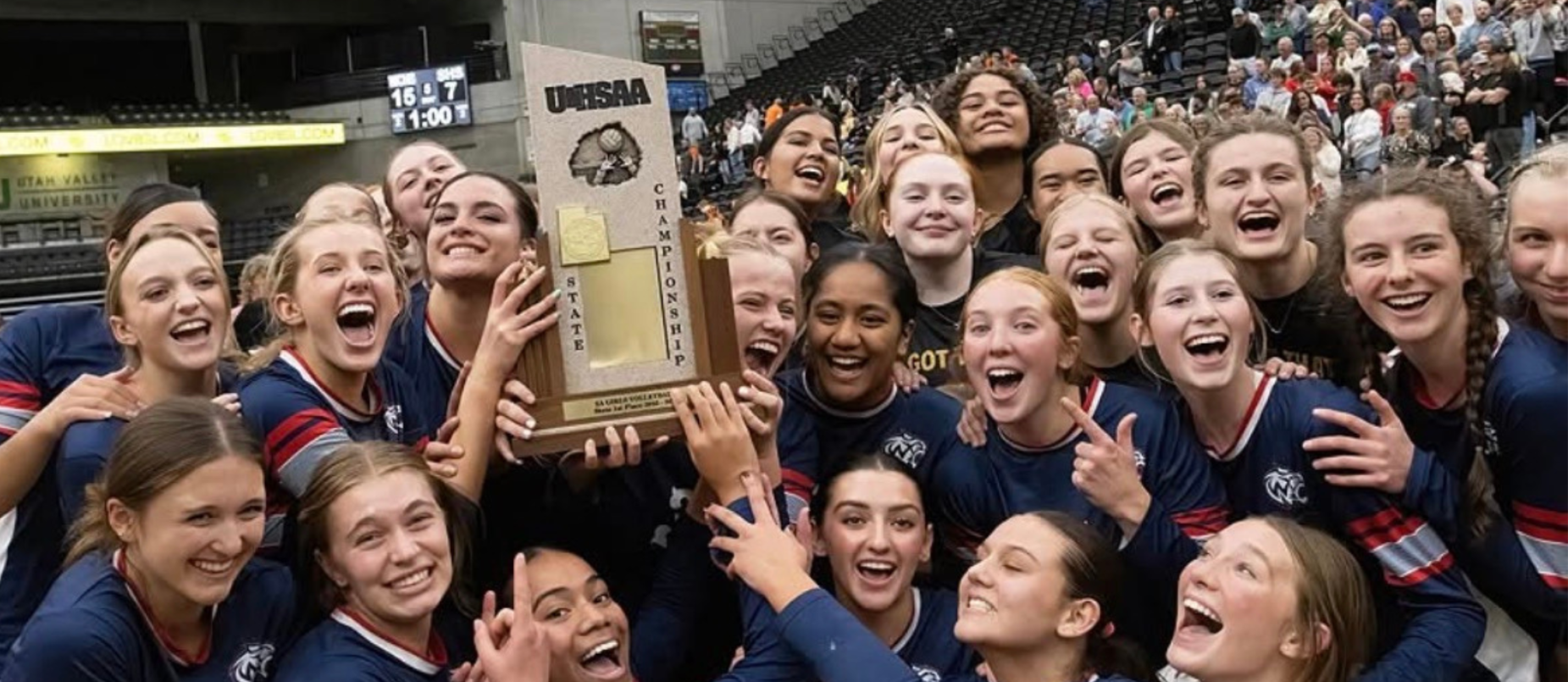 Wildcats climb to the top to take 5-A championship in girls volleyball.
