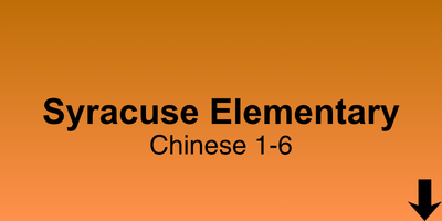 Syracuse Elementary Chinese 1-6