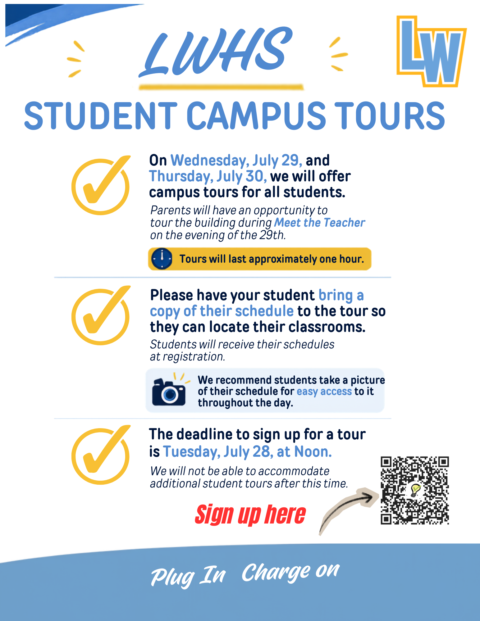 Student Campus Tours