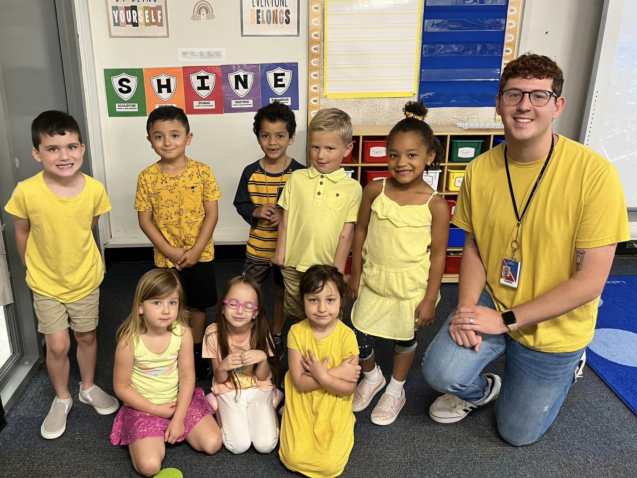 PTA Spirit Week Yellow Day