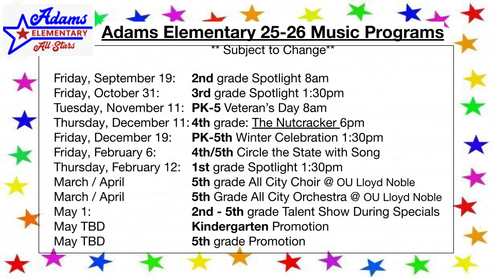 Music Programs