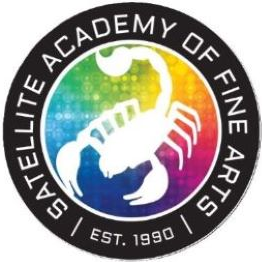 Satellite School of Fine Arts Logo